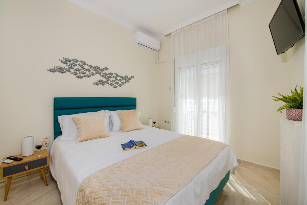 Center Manolia Dream 3 Bedroom Apartment 100M Away From The Beach Chania  Eksteriør billede